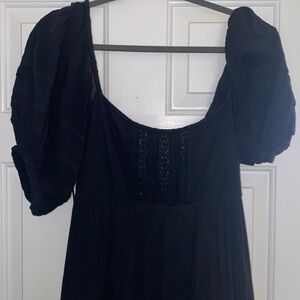 Free People Black Maxi Dress